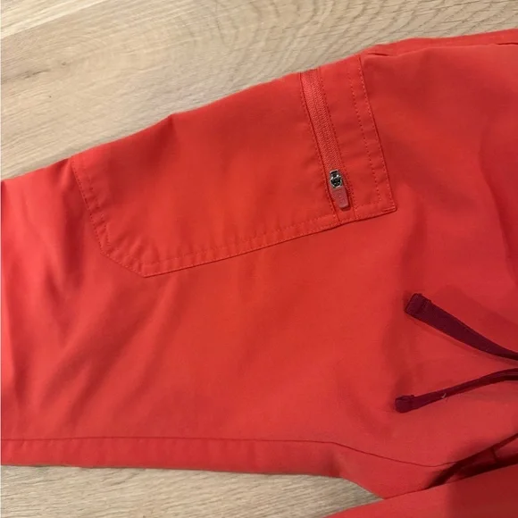 Figs set XS regular casma top and XXS tall yola skinny pants in clay - Picture 6 of 6